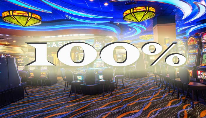 Ersteinzahlungsbonus Casino und Wetten 100 Prozent